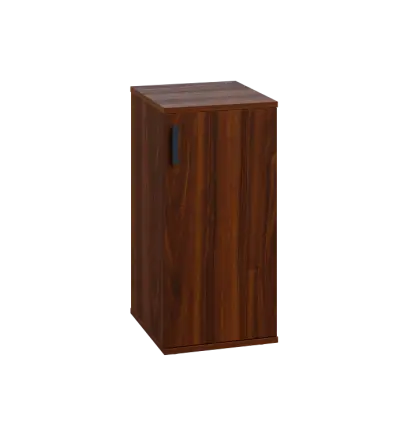 LN 2 - 3D kancelářská skříň, 1-dveřová, pravá, 750x360x400, ořech královský